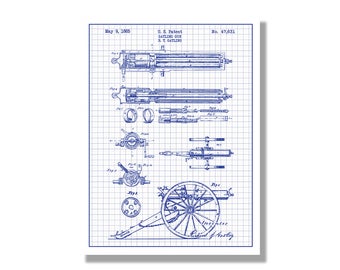 1862 gatling gun blueprints
